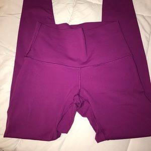 Lululemon high rise Wunder under